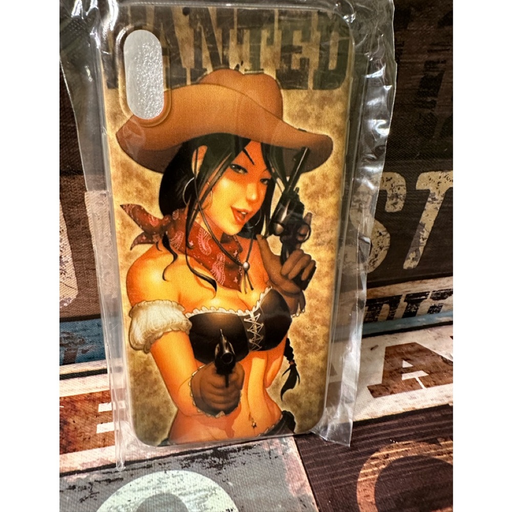 New Sexy Cowgirl iPhone X Case Holder